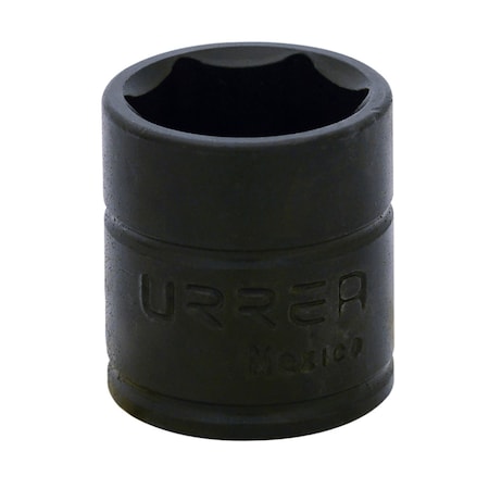 Urrea 1/4" drive 6-point short impact socket 12MM 6912M